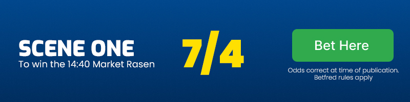 Scene One to win the 14.40 Market Rasen at 7/4