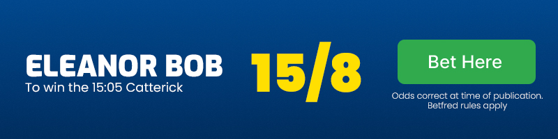 Eleanor Bob to win the 15.05 Catterick at 15/8