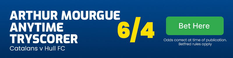 Arthur Mourgue to score v Hull FC @ 6/4