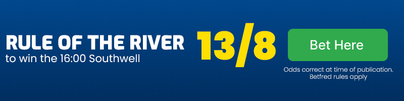 Rule of the River to win the 16.00 Southwell at 13-8
